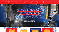 Desktop Screenshot of dirtbustercarwash.com